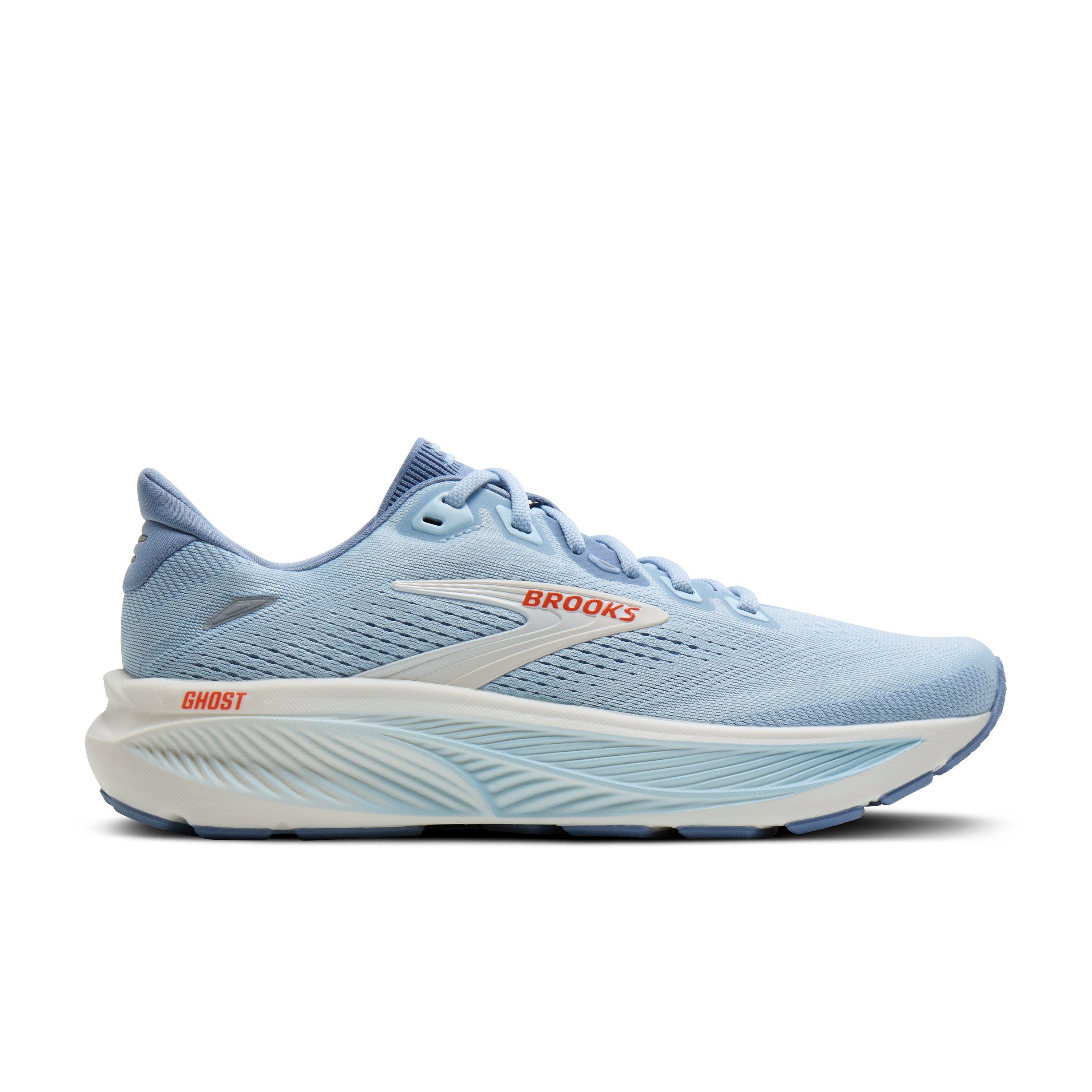 Brooks Ghost 18 "Nantucket/Tigerlily/Coconut" Women's Running Shoe - NANTUCKET/TIGERLILLY/COCONUT